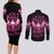 karma-fairy-skull-in-my-next-life-couples-matching-long-sleeve-bodycon-dress-and-long-sleeve-button-shirt