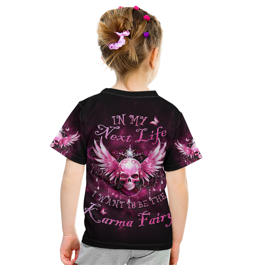 karma-fairy-skull-in-my-next-life-kid-t-shirt