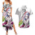 Daki Couples Matching Summer Maxi Dress and Hawaiian Shirt Demon Slayer