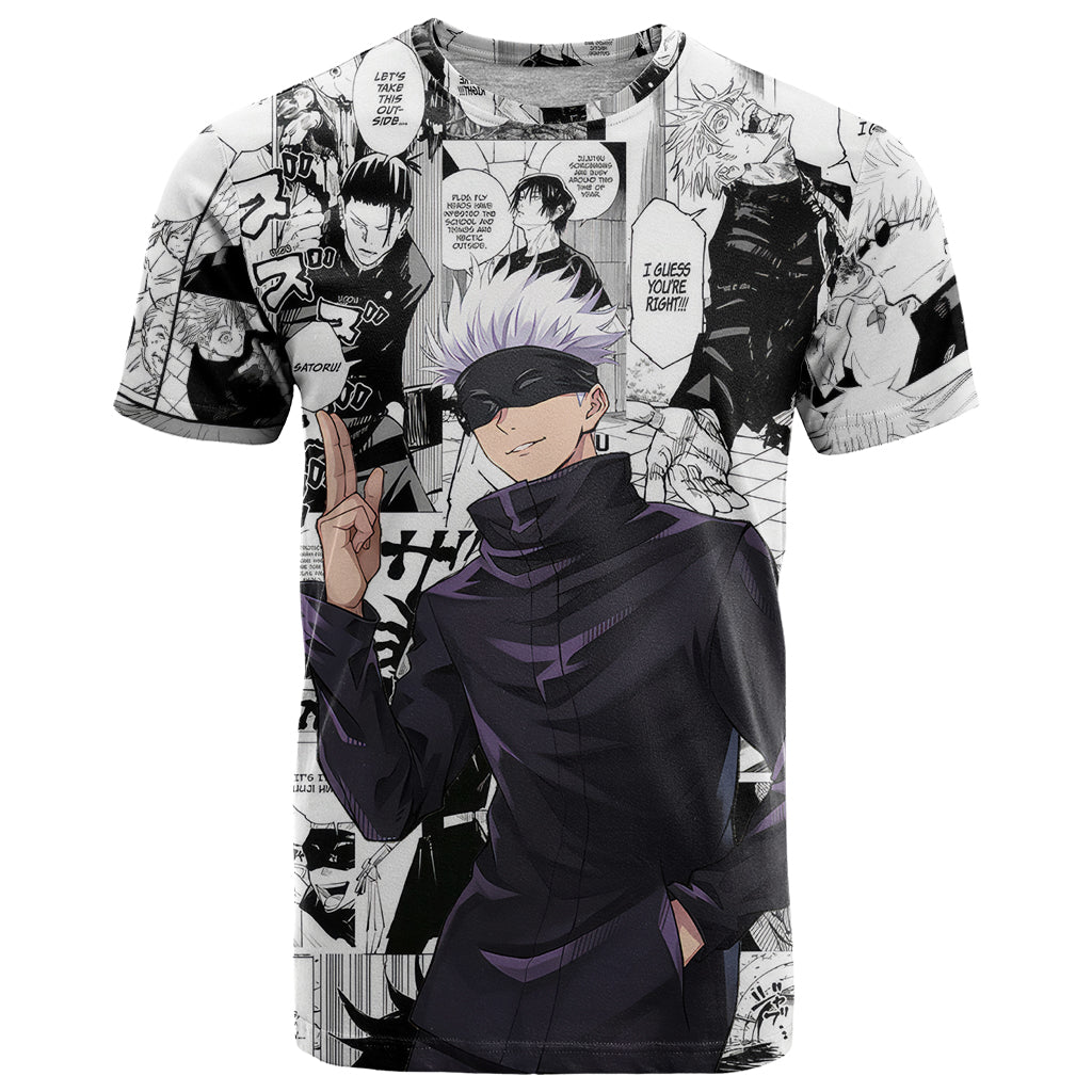 Satoru Gojo  - Jujutsu Kaisen T Shirt Mix Manga Shirts