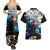 Yuji Itadori - Jujutsu Kaisen Couples Matching Summer Maxi Dress and Hawaiian Shirt Manga Style