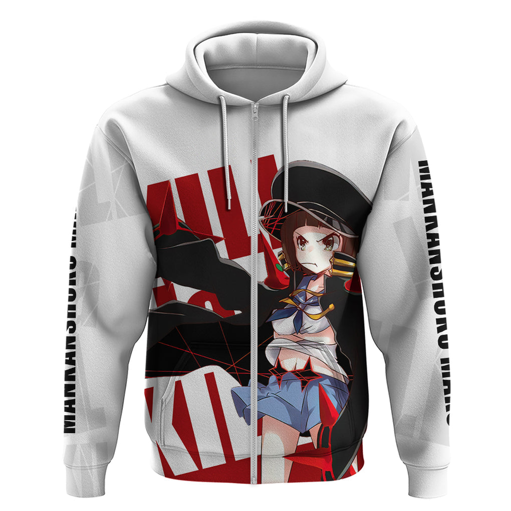 Mankanshoku Mako Zip Hoodie Kill la Kill