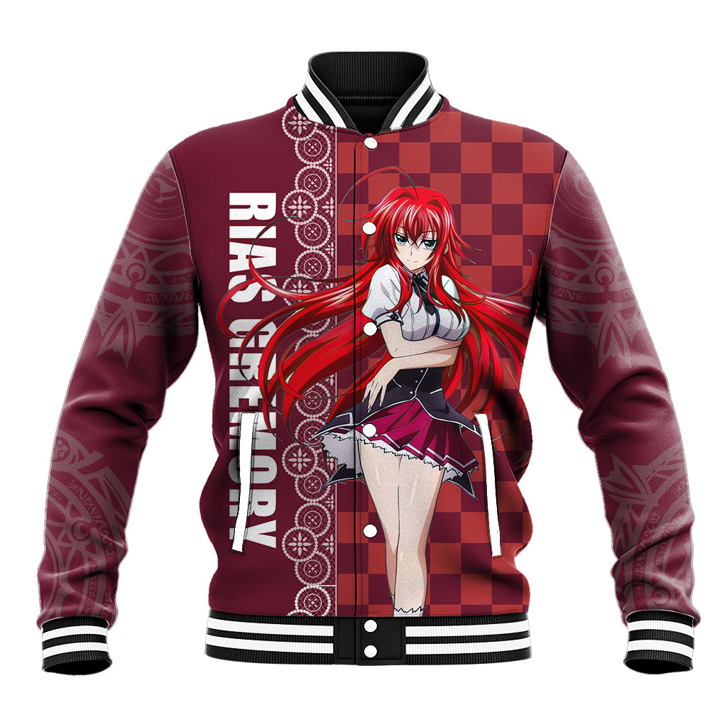 Rias Gremory Baseball Jacket High School DxD Anime