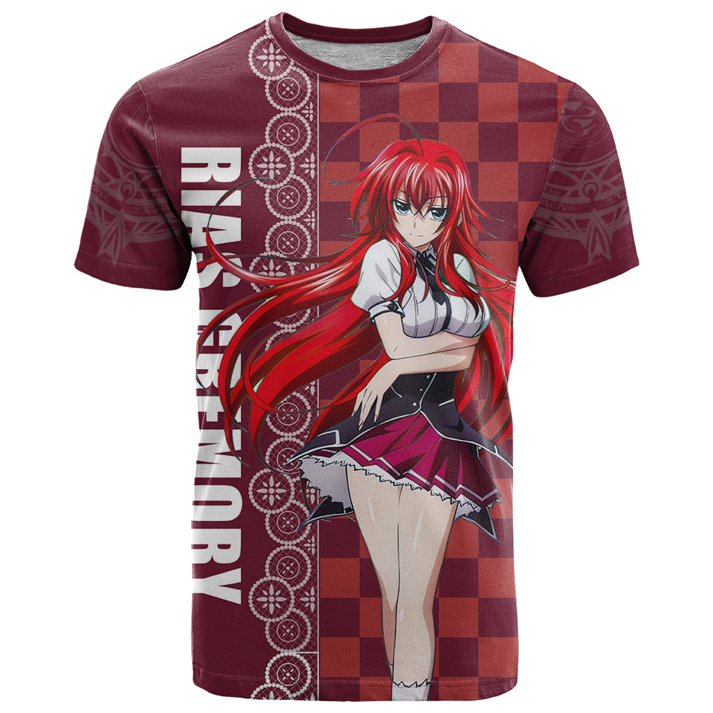 Rias Gremory T Shirt High School DxD Anime