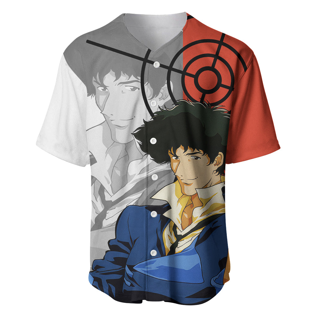 Spike Spiegel Cowboy Bebop Baseball Jersey Anime Style