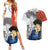 Spike Spiegel Cowboy Bebop Couples Matching Summer Maxi Dress and Hawaiian Shirt Anime Style