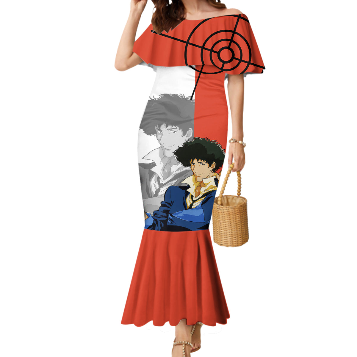 Spike Spiegel Cowboy Bebop Mermaid Dress Anime Style