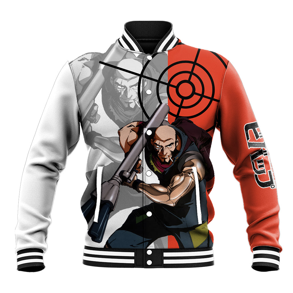 Jet Black Cowboy Bebop Baseball Jacket Anime Style