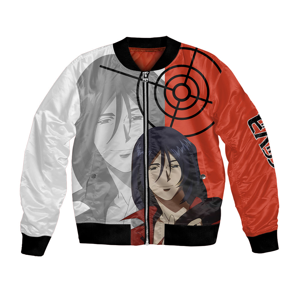 Grencia Mars Elijah Guo Eckener Cowboy Bebop Bomber Jacket Anime Style