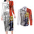 Julia Cowboy Bebop Couples Matching Long Sleeve Bodycon Dress and Long Sleeve Button Shirt Anime Style