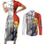 Julia Cowboy Bebop Couples Matching Short Sleeve Bodycon Dress and Long Sleeve Button Shirt Anime Style