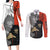 Vincent Volaju Cowboy Bebop Couples Matching Long Sleeve Bodycon Dress and Long Sleeve Button Shirt Anime Style