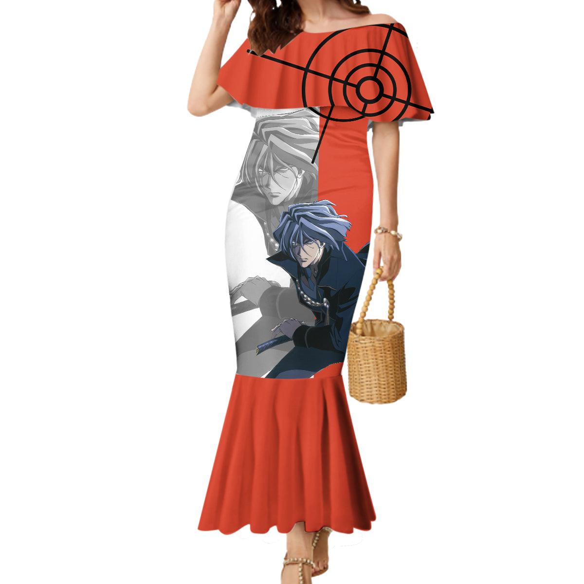 Vicious Cowboy Bebop Mermaid Dress Anime Style