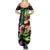 Super Saijan Broly - Dragon Ball Summer Maxi Dress Anime Mix Pattern Style