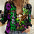 Super Saijan Broly - Dragon Ball Women Casual Shirt Anime Mix Pattern Style