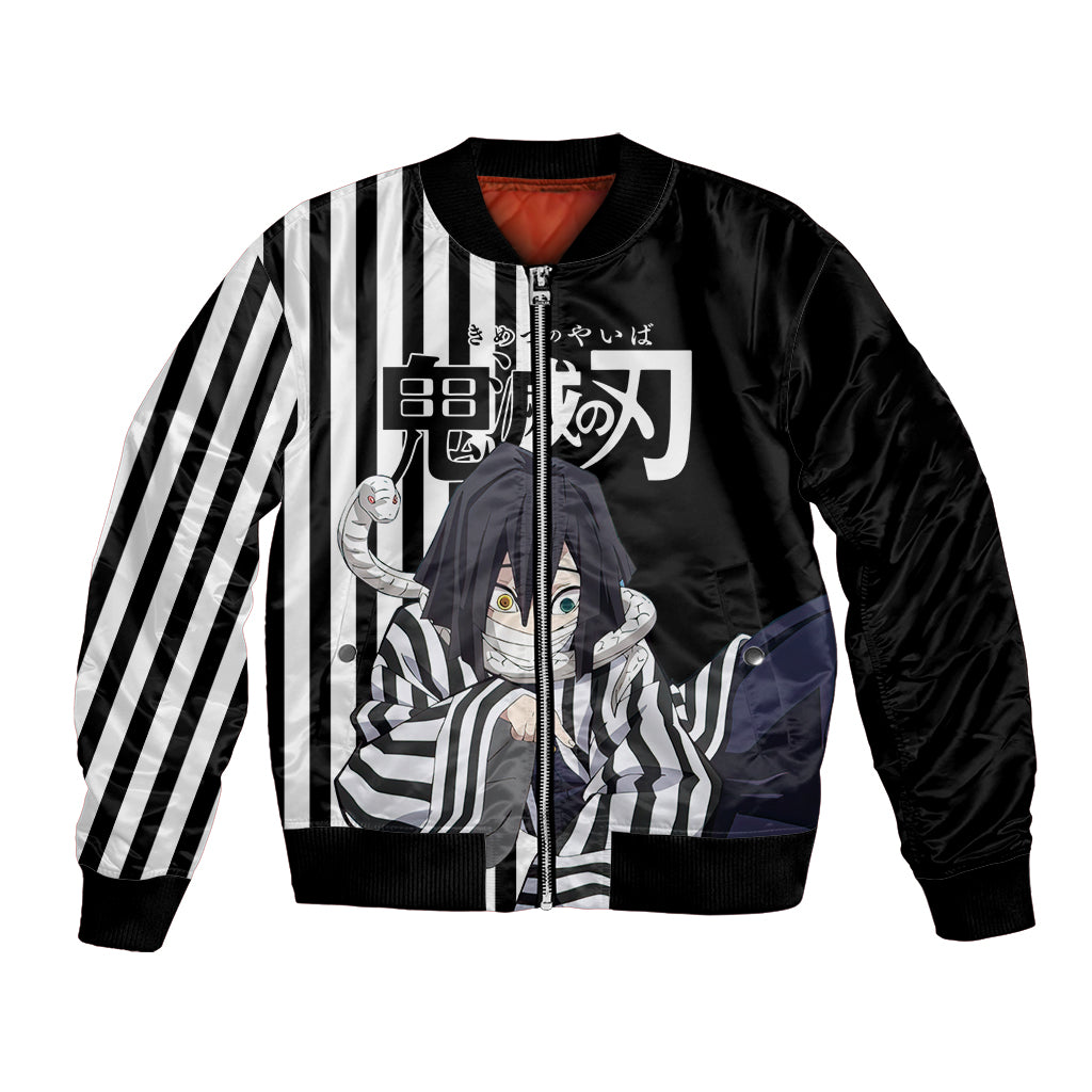 Obanai Iguro Bomber Jacket Demon Slayer