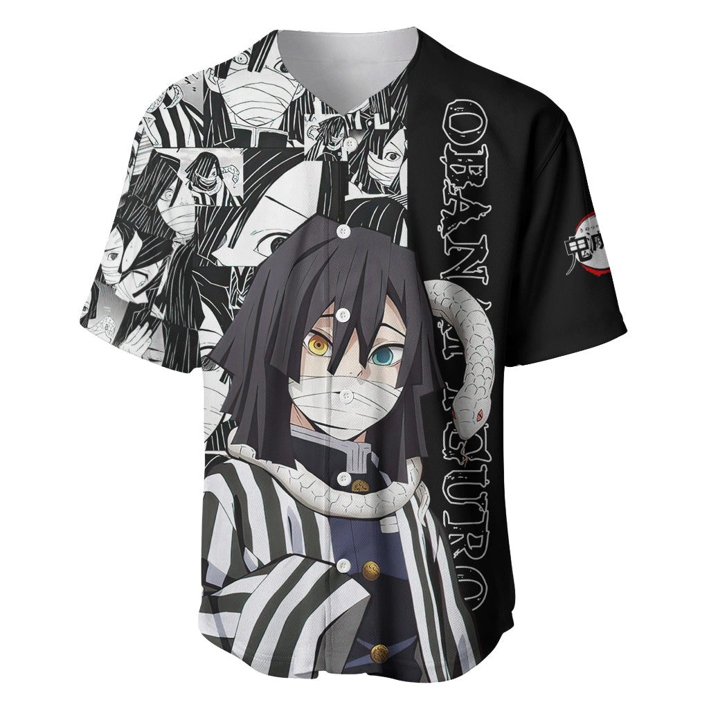 Obanai Iguro Baseball Jersey Demon Slayer