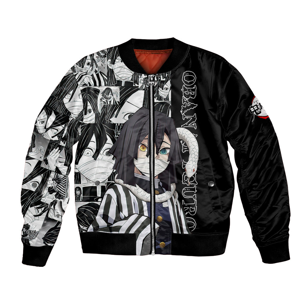 Obanai Iguro Bomber Jacket Demon Slayer