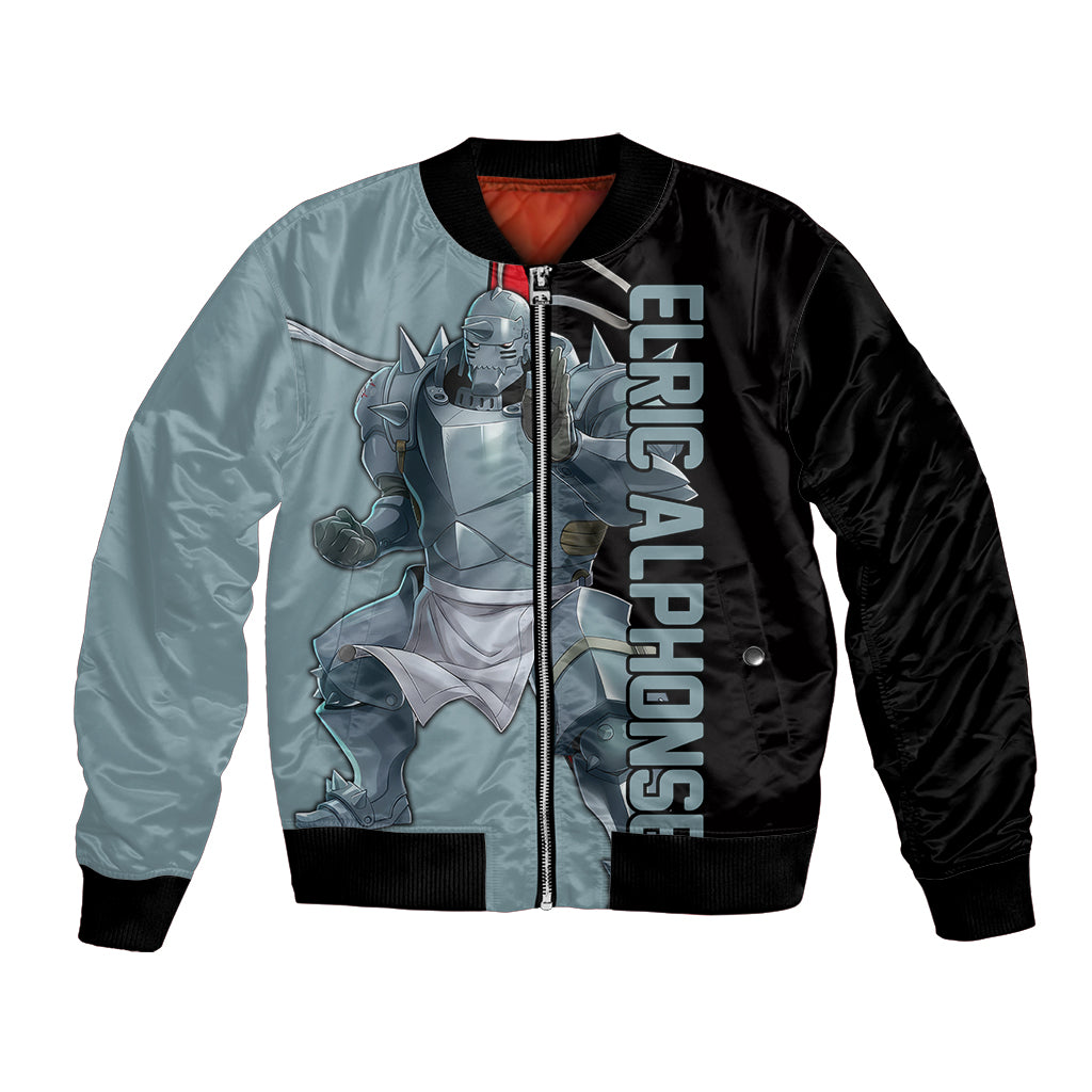 Elric Alphonse - Fullmetal Alchemist Bomber Jacket Anime Style