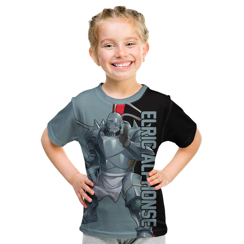 Elric Alphonse - Fullmetal Alchemist Kid T Shirt Anime Style