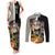 Scar - Fullmetal Alchemist Couples Matching Tank Maxi Dress and Long Sleeve Button Shirt Manga Style