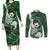 Izuku Midoriya Deku - My Hero Academia Couples Matching Long Sleeve Bodycon Dress and Long Sleeve Button Shirt Anime Style