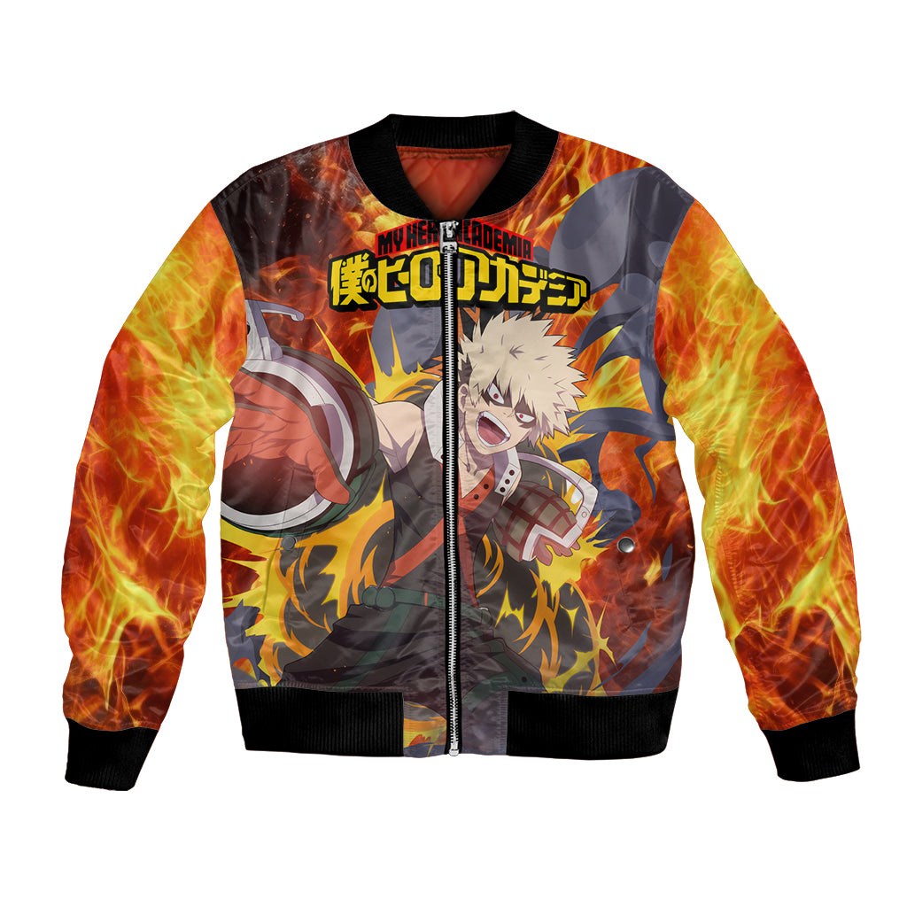 Katsuki Bakugou - My Hero Academia Bomber Jacket Anime Style