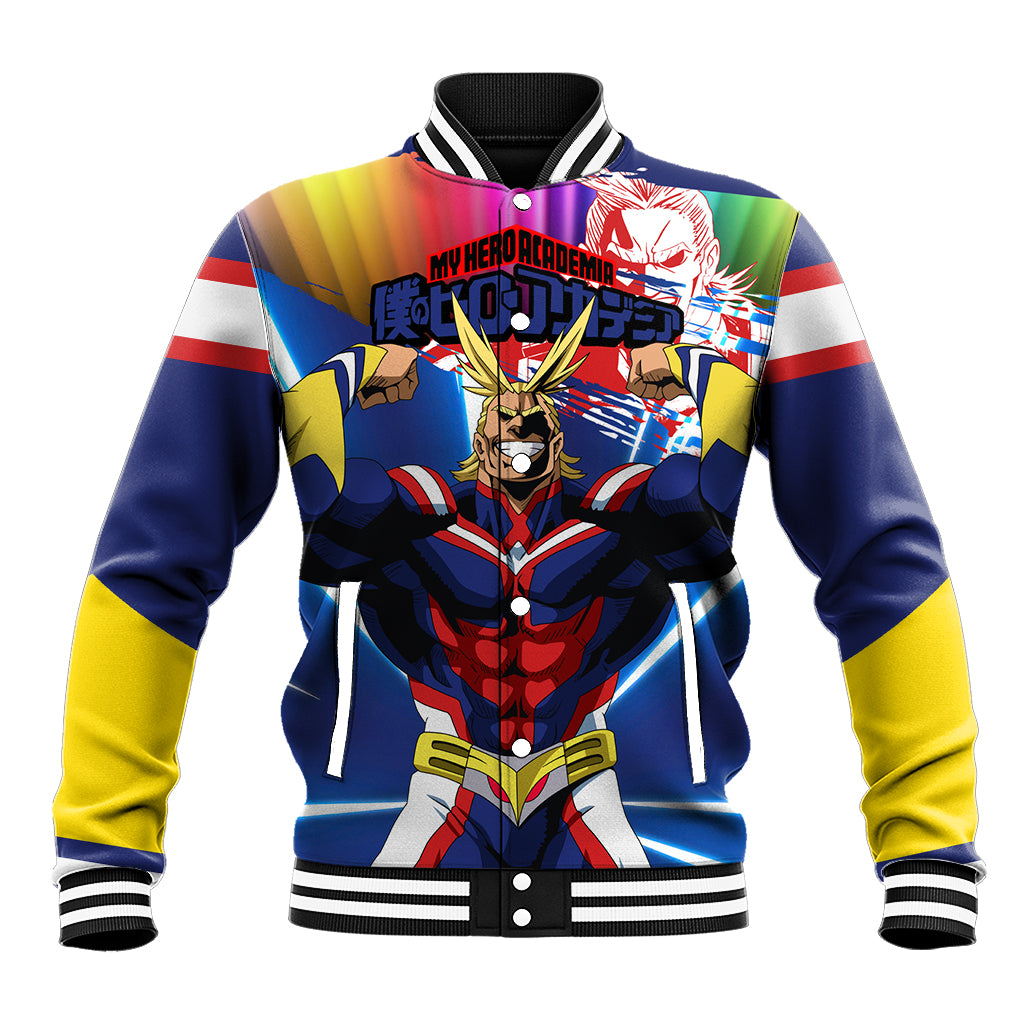 Toshinori Yagi - My Hero Academia Baseball Jacket Anime Style