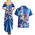 Prince Vegeta - Dragon Ball Couples Matching Summer Maxi Dress and Hawaiian Shirt Anime Style