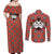 Jinbe - One Piece Couples Matching Off Shoulder Maxi Dress and Long Sleeve Button Shirt Anime Uniform Style