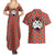 Jinbe - One Piece Couples Matching Summer Maxi Dress and Hawaiian Shirt Anime Uniform Style