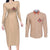 Portgas D. Ace - One Piece Couples Matching Long Sleeve Bodycon Dress and Long Sleeve Button Shirt Anime Uniform Style