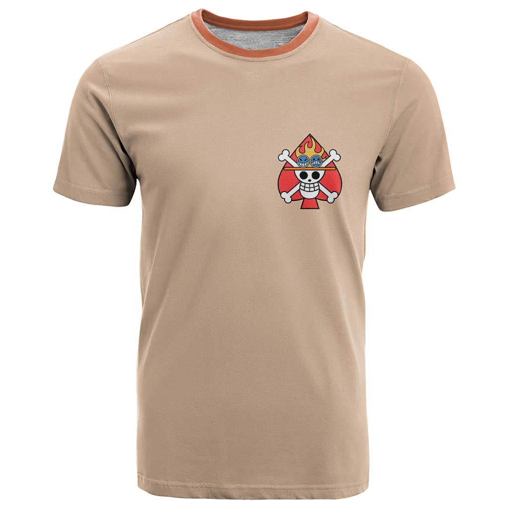 Portgas D. Ace - One Piece T Shirt Anime Uniform Style