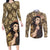 Hotaru Haganezuka - Demon Slayer Couples Matching Long Sleeve Bodycon Dress and Long Sleeve Button Shirt Anime Style