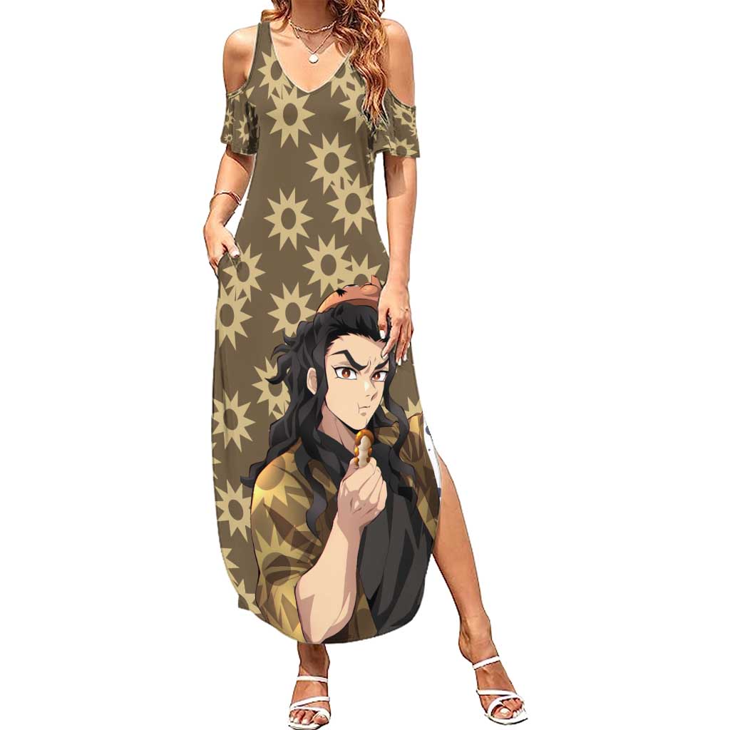 Hotaru Haganezuka - Demon Slayer Summer Maxi Dress Anime Style