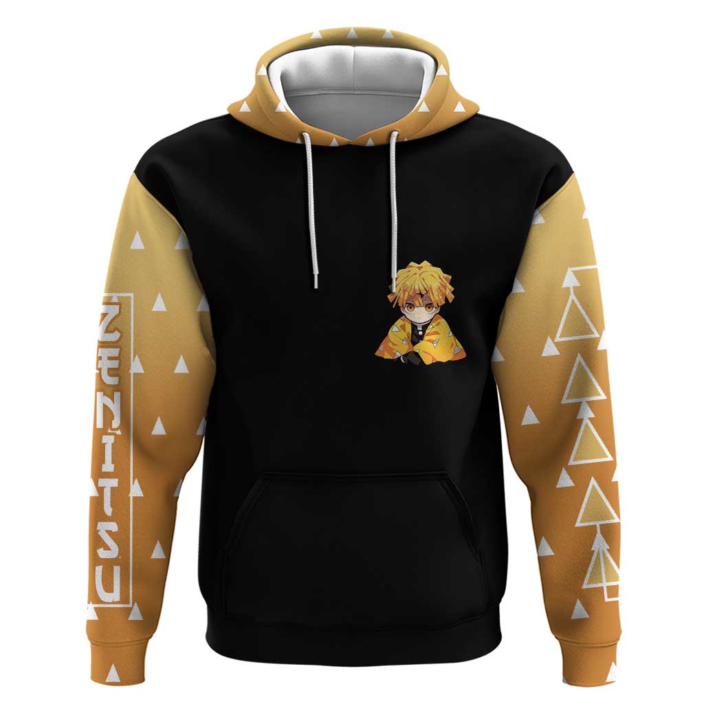 Agatsuma Zenitsu Demon Slayer Hoodie Anime Style