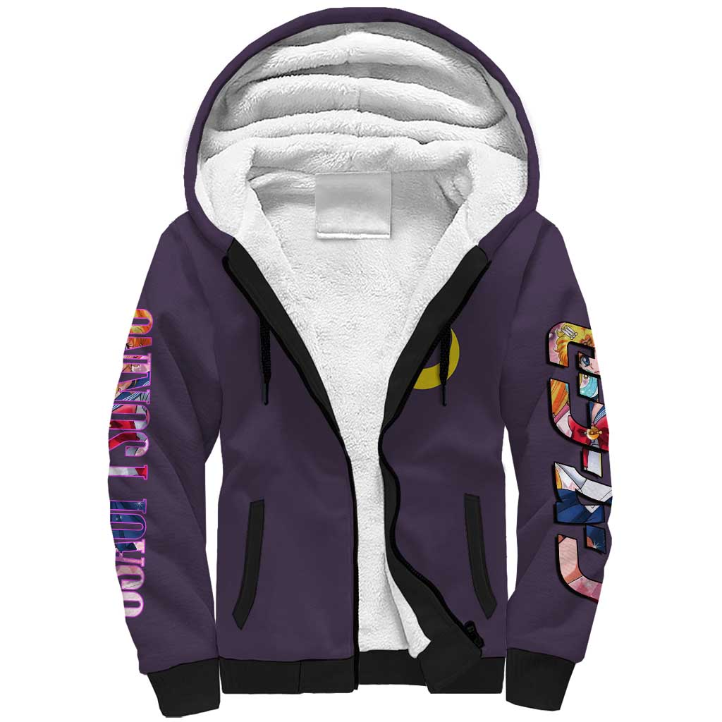 Usagi Tsukino Sailor Moon Sherpa Hoodie Anime Style