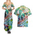 Mythical Spirited Away Studio Ghibli Couples Matching Summer Maxi Dress and Hawaiian Shirt Anime Style