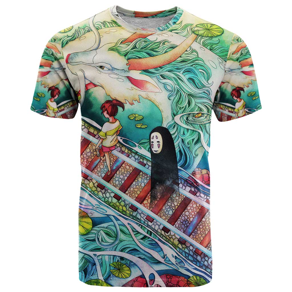 Mythical Spirited Away Studio Ghibli T Shirt Anime Style