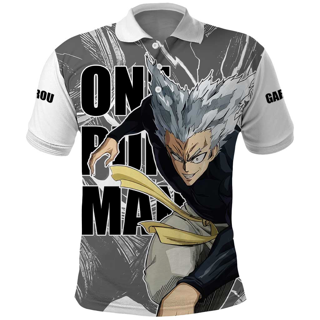 Garou - One Punch Man Polo Shirt Anime Style