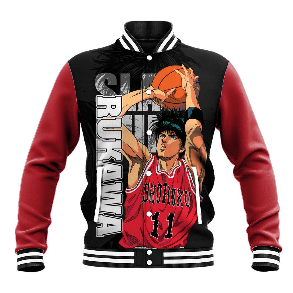 Rukawa Kaede - Slam Dunk Baseball Jacket Anime Style