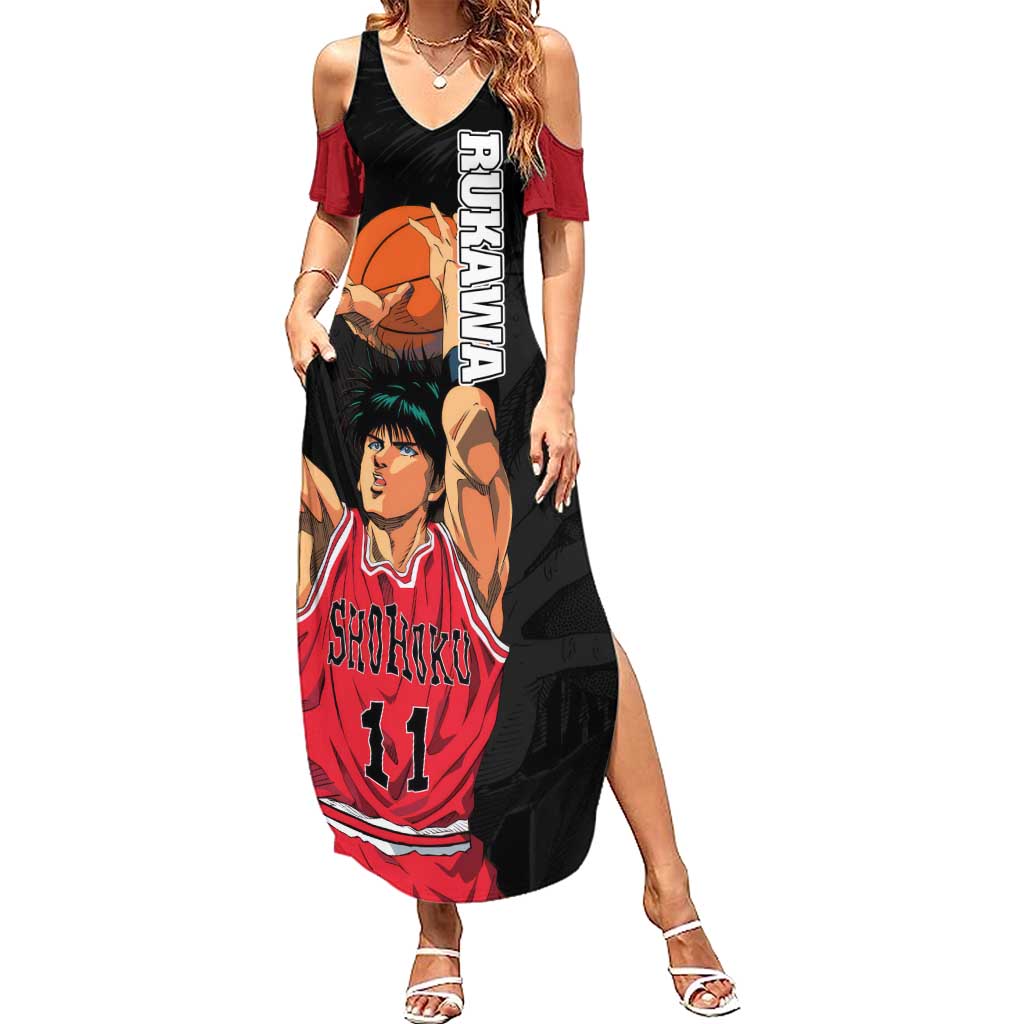 Rukawa Kaede - Slam Dunk Summer Maxi Dress Anime Style