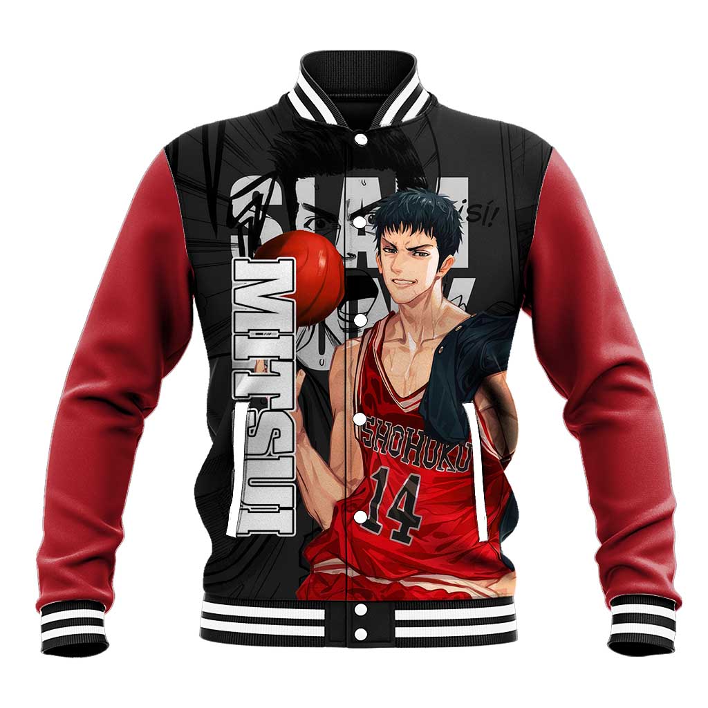 Hisashi Mitsui - Slam Dunk Baseball Jacket Anime Style