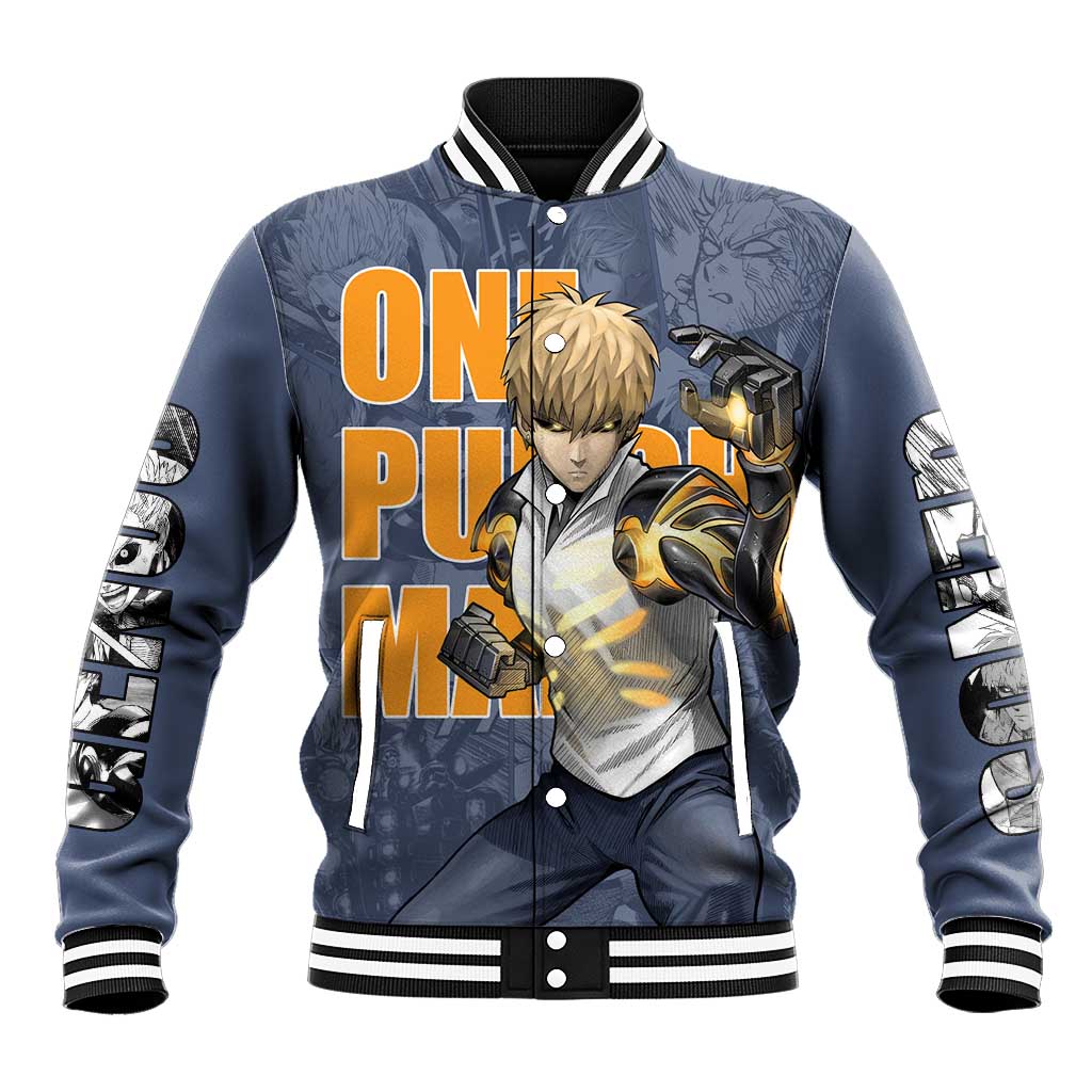 Genos - One Punch Man Baseball Jacket Anime Style