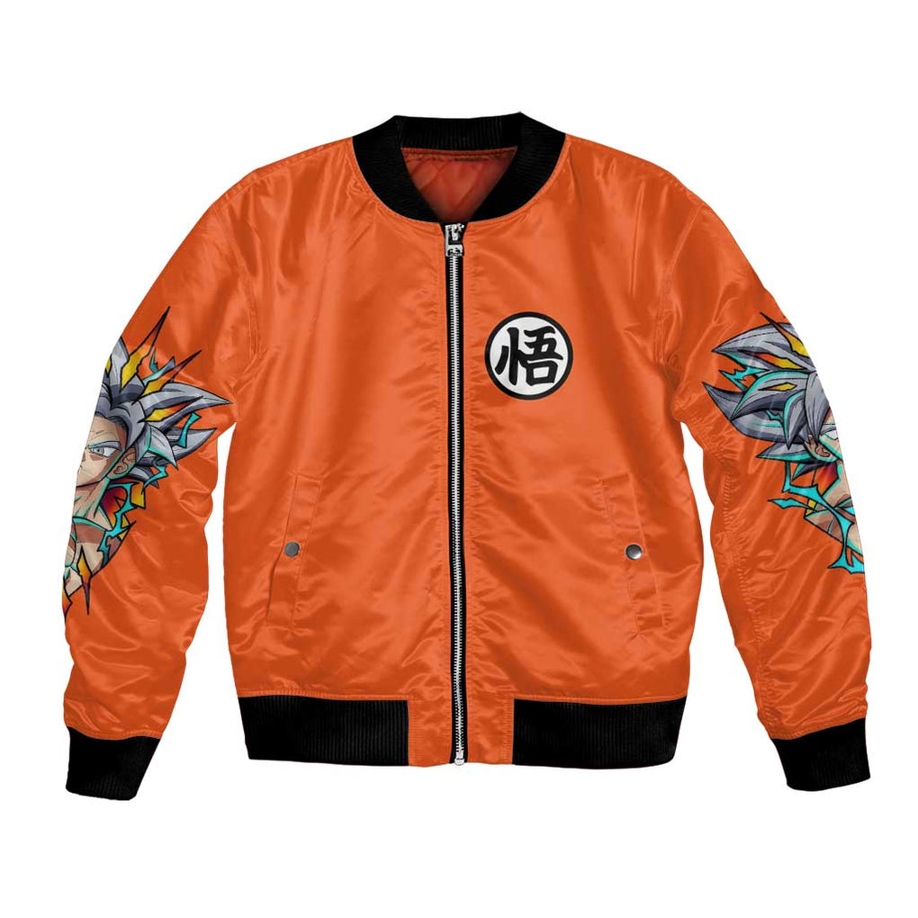 Son Goku V2 Dragon Ball Z Bomber Jacket Anime Style