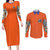 Son Goku V2 Dragon Ball Z Couples Matching Long Sleeve Bodycon Dress and Long Sleeve Button Shirt Anime Style