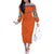 Son Goku V2 Dragon Ball Z Off The Shoulder Long Sleeve Dress Anime Style