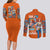 Nami V2 One Piece Couples Matching Long Sleeve Bodycon Dress and Long Sleeve Button Shirt Anime Style