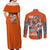 Nami V2 One Piece Couples Matching Off Shoulder Maxi Dress and Long Sleeve Button Shirt Anime Style