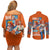 Nami V2 One Piece Couples Matching Off Shoulder Short Dress and Long Sleeve Button Shirt Anime Style